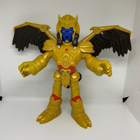 Imaginex Power Rangers Goldar Warrior humanoid EUC - Picture 1 of 10
